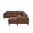 Upholstered U-Shaped Sectional Right Hand Facing-1797270672