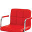 Tabouret de bar pivotant rembourré Cudney-1182086193