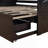 Wooden Daybed with Trundle Bed and Two Storage Drawers , Extendable Bed Daybed,Sofa Bed with Two Drawers-494527562