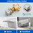 Deck Mount Roman Tub Faucet Set Waterfall High Flow Bathtub Faucets-109575935