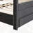 Twin Size Upholstered Platform Bed With Trundle And Drawers-1377199187
