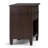 Bedside Table - Dark Tobacco Brown-472605556