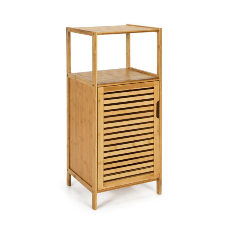 Solid Wood Freestanding Bathroom Cabinet