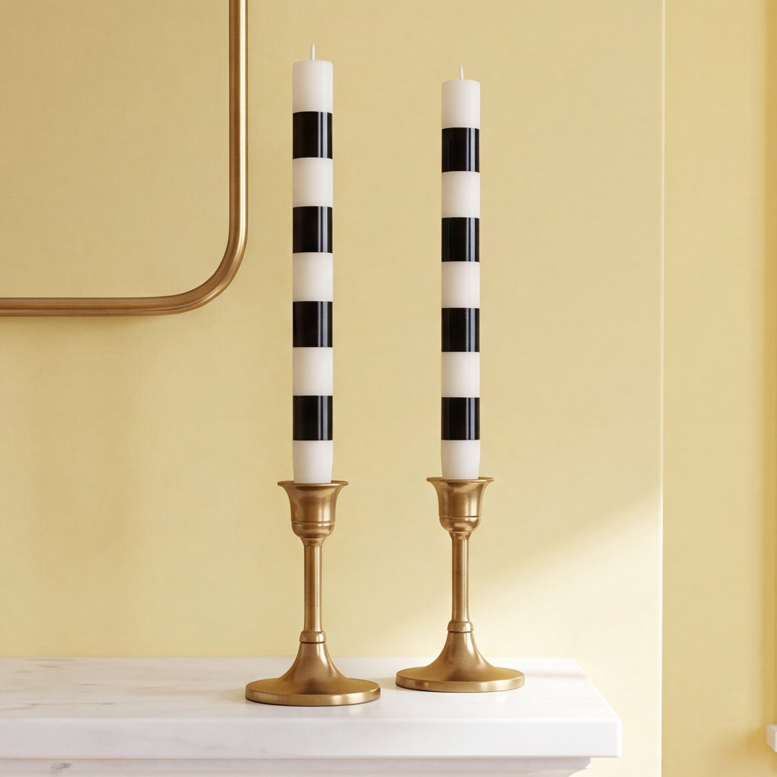 Acheson Unscented Taper Candle