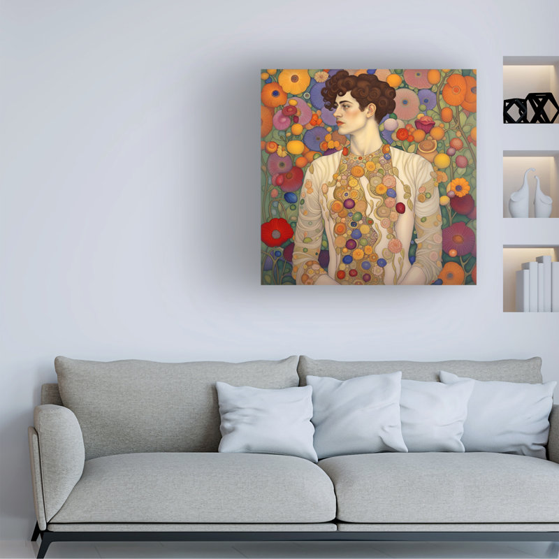 Art sur toile Tina Lavoie, 14" H x 14" W