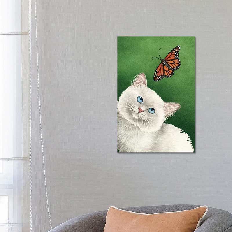 Garden Beauty 1 Piece Painting on Canvas, 66.04cm H x 45.72cm W x 1.91cm D, Wrapped Canvas