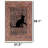 Persian Midnight Feline Overlay Area Rug
