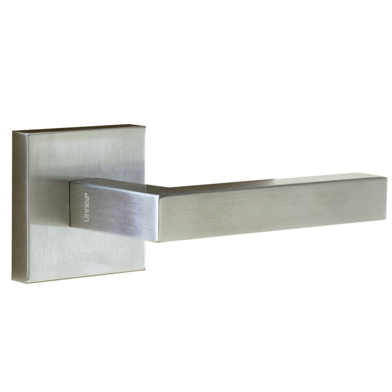 Privacy Door Lever Set, Satin Stainless Steel, 2.75"