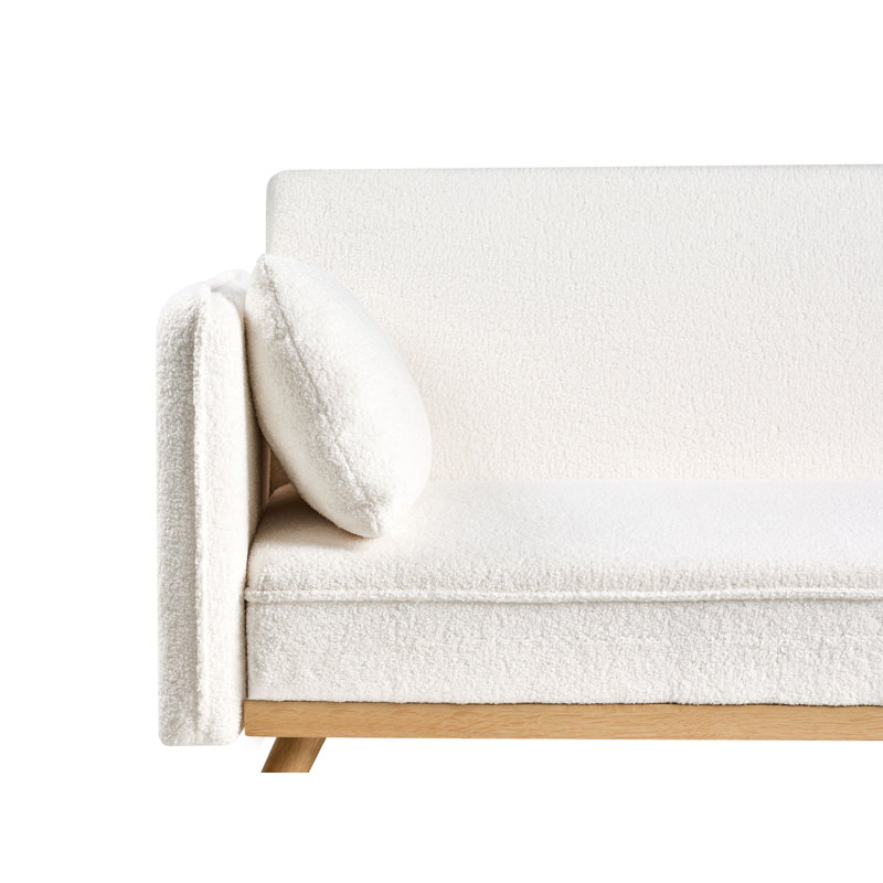 Sofa Bed ASAA Fabric, Black