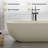 69" Freestanding Soaking Bathtub Solid Surface Stone Resin Soaking Tubs