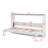 Twin Size Murphy Bed With LED