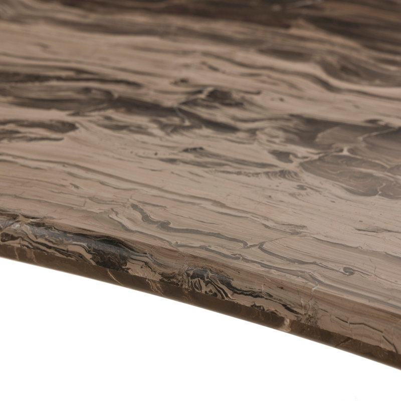 Ponce Desk-Rocky Brown Marble
