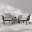 Fauteuil club d'extérieur en PP (ensemble de 2)-573603199