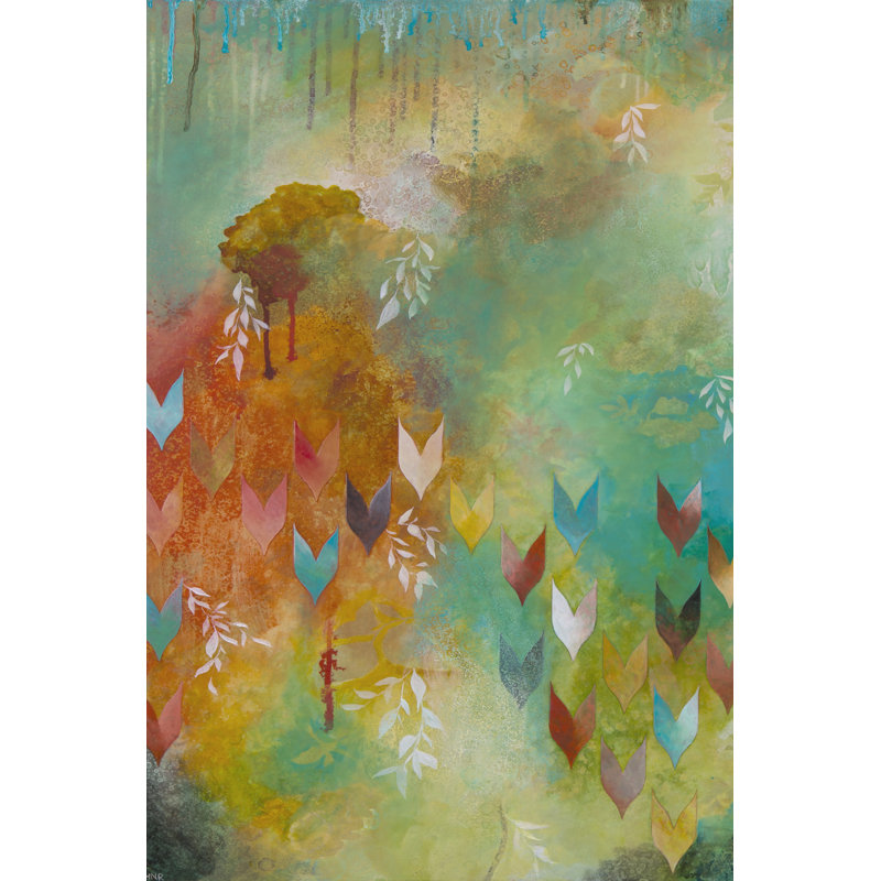 Fervently I - Painting, 91 cm H x 61 cm W, Wrapped Canvas