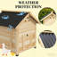 Pet Coop,Wooden House with Openable Roof-159293486