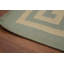 Tapis oriental géométrique à tissage plat kilim Durrie 9 x 12
