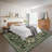 9x12 Area Rugs for Living Room Vintage Gothic Snake Rug with Non Slip Backing, Non Shedding Low Pile Washable Rug Stain Resistant Foldable Mats for Dining Room, Bedroom, Office-906174375-906174366