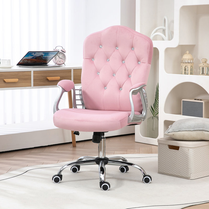 Dillan Office Chair, Pink