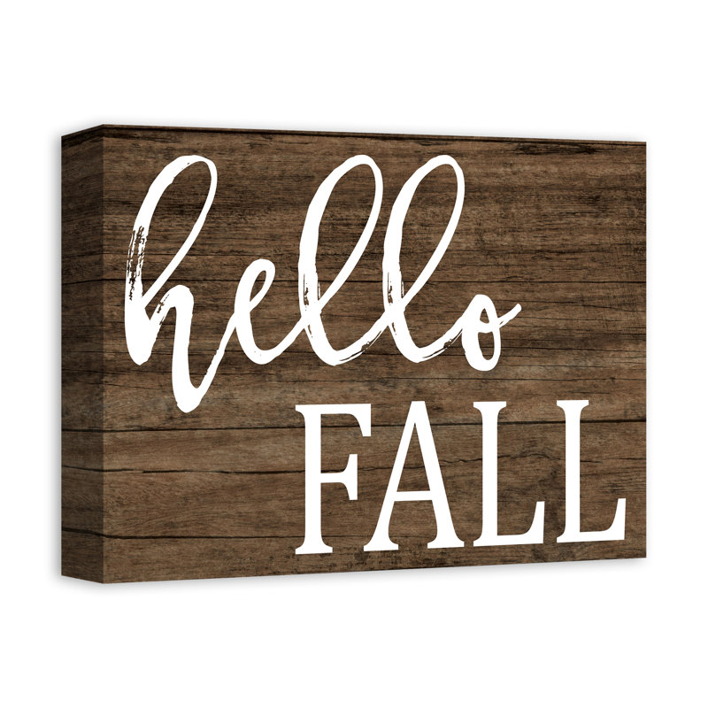 " Hello Fall "