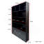 70.87" Tall Bookshelf With 10 Cubes And 3 Doors, 4-Tier Bookshelf, Open Shelf Bookcase With Cabinet, Modern Cube Storage Organizer For Living Room, And Office