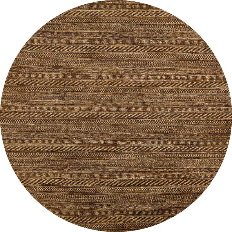 Anaxagoras Abstract Indoor Rug, Round 8'