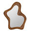 Raymond Abstract Solid Wood Mirror