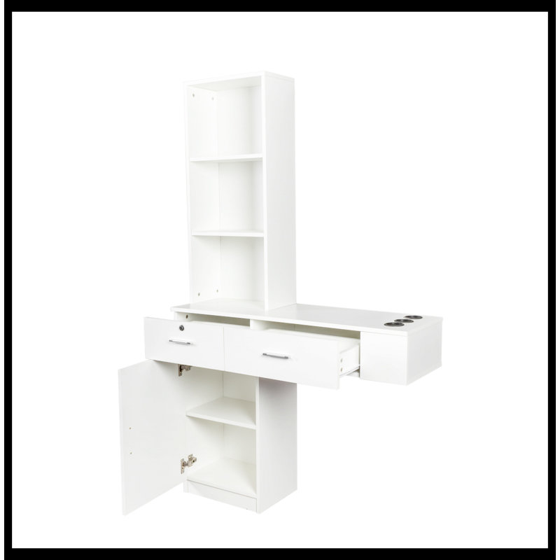 Danaidh Writing Desk, White