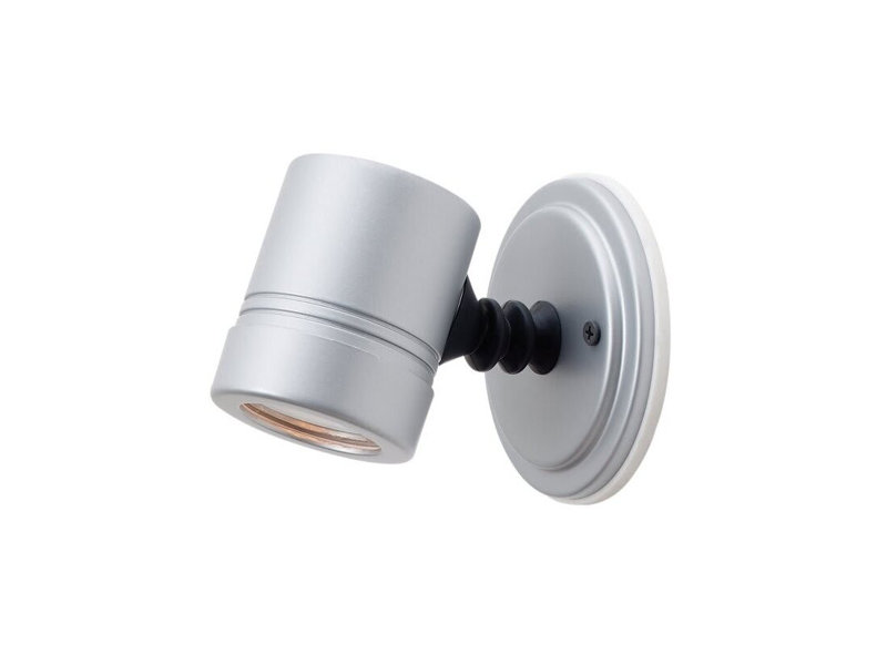 8F329863709440EEB7F27D89F37910D4 Projecteur DEL extérieur réglable Myra, fini argenté