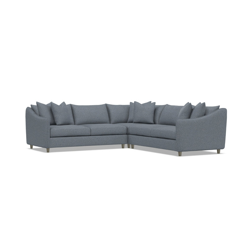 Joli 3 Pc Fabric Sectional, 1697-034
