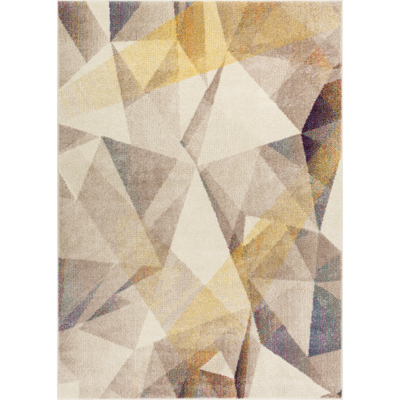 Khadija Geometric Area Rug, Rectangle 240 x 320cm