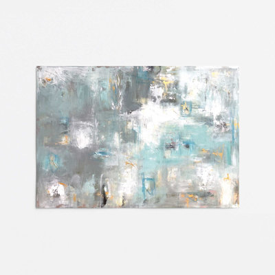 Turquoise Memories, impression roulée