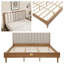 Cadre de lit rembourré Wheat Minimalist-228169139