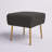 Parker Velvet Ottoman