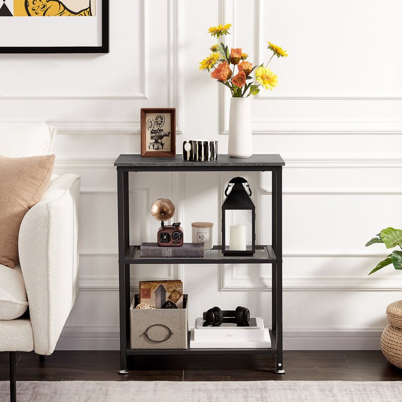 Kempst End Table, Charcoal Gray