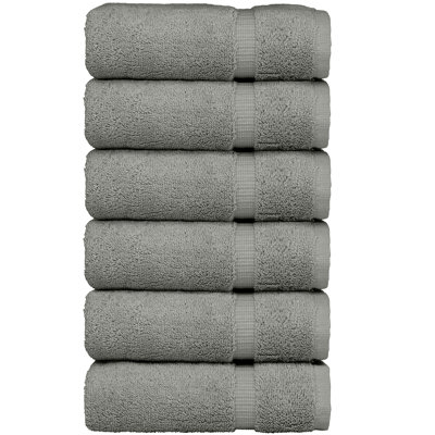 Ensemble de 6 serviettes en coton Wellston