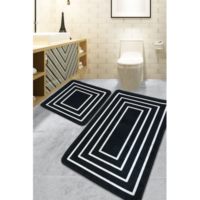 Ensemble de tapis de bain (3 pièces)