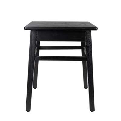 Aquino Solid Wood Accent Stool