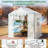 8x8 Portable Pop Up Greenhouse, Walk-In Outdoor Garden Plant Greenhouse-125965221