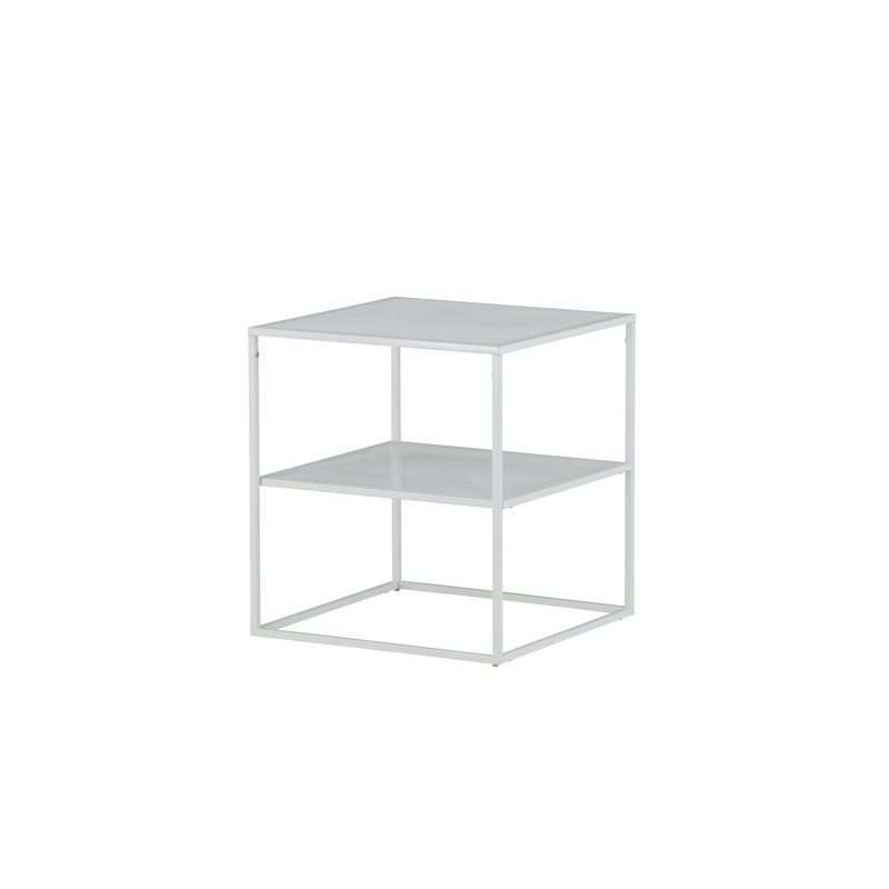Jake-Tyler Frame Coffee Table with Storage, White