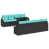 Coussin bleu / cadre noir est en rupture de stock