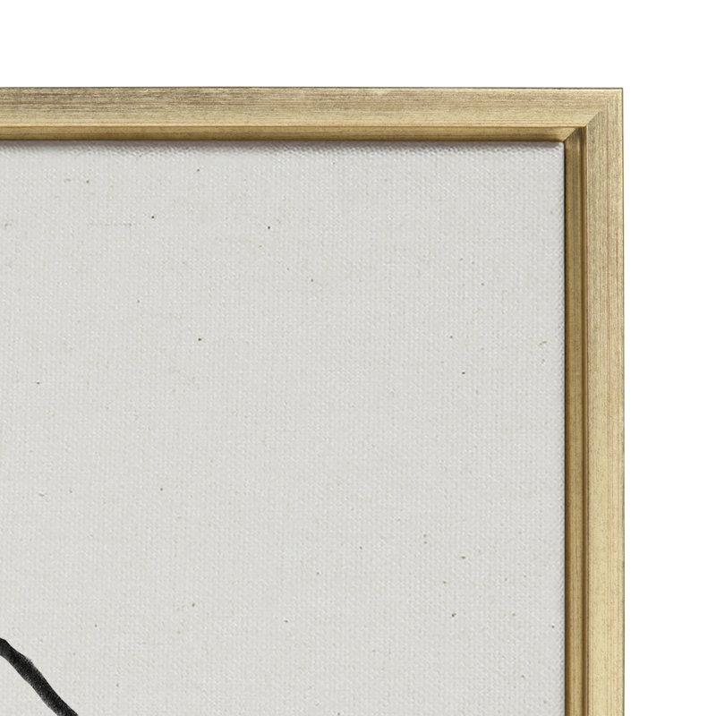 «871 Modern Circles» par Teju Reval, reproduction d'art sur toile encadrée