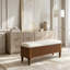 Banc de rangement avec repose-pieds 50,8 pouces-130059881