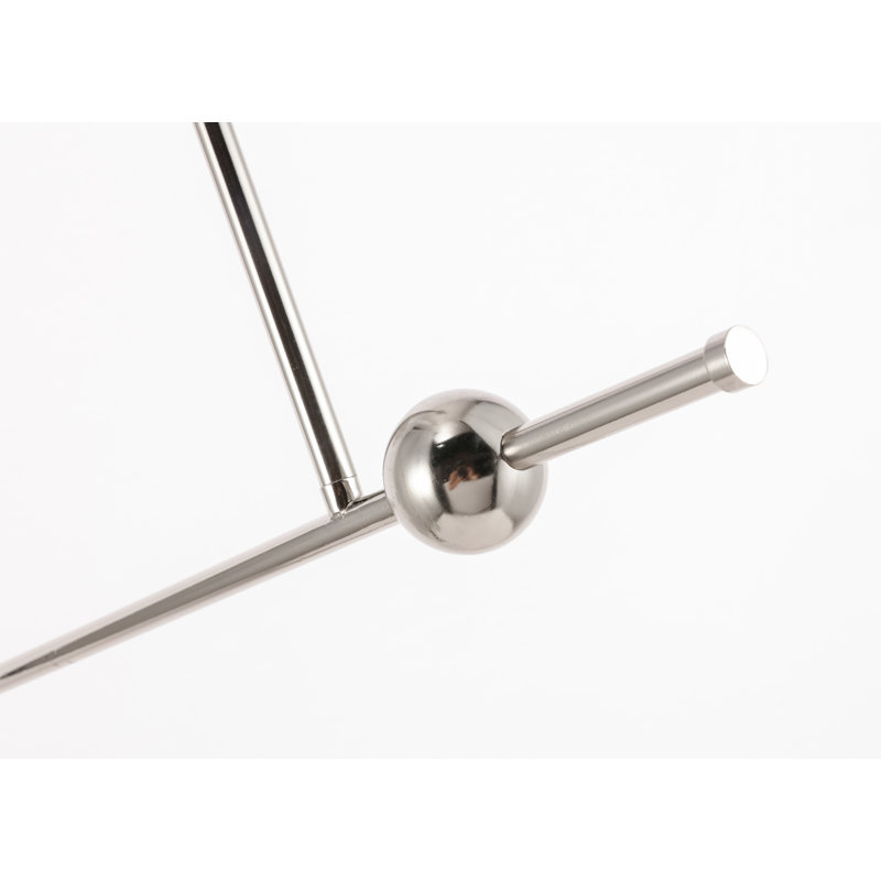 Luminaire suspendu à 1 lumière Fredricks, Chrome