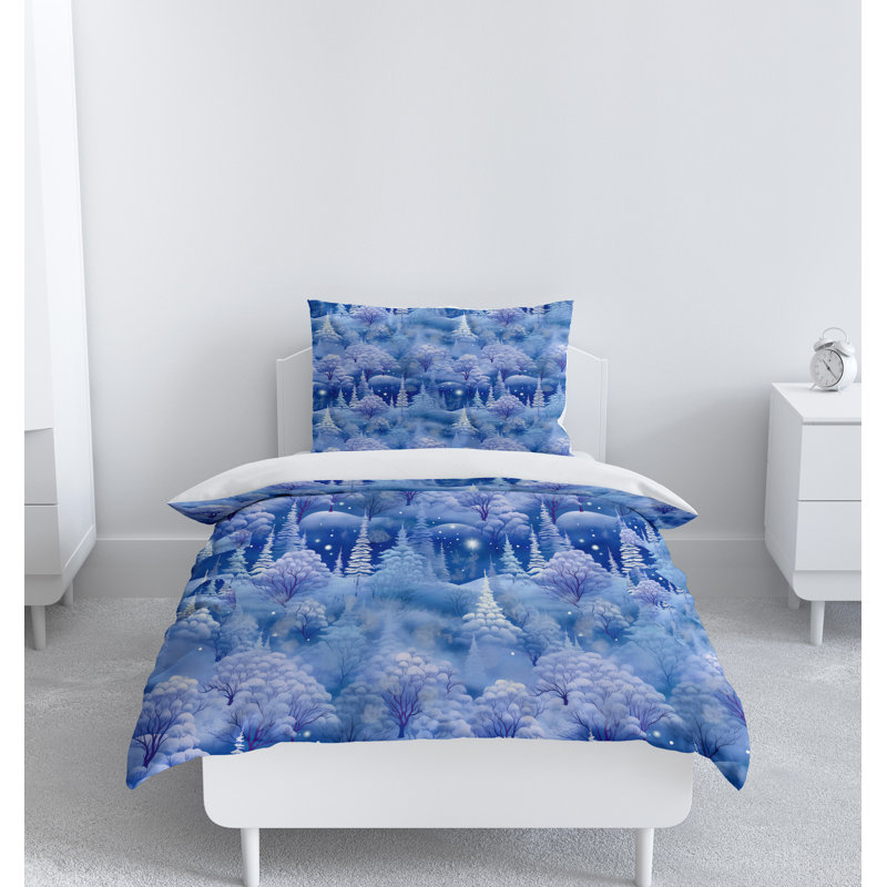 Abstract Duvet Cover, King Duvet Cover + 2 King Shams