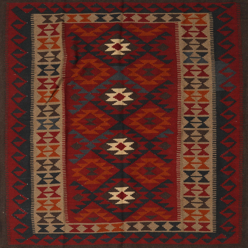 Youngblood Southwestern Indoor Rug, Round 4'