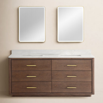 Porto 72'' Double Bathroom Vanity