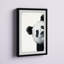 Abibat «Peekaboo Panda», reproduction encadrée-2074838045