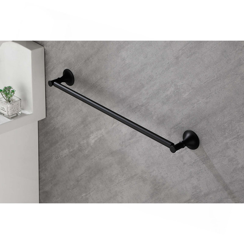 Ensemble de porte-serviettes 6 pièces en laiton, Noir