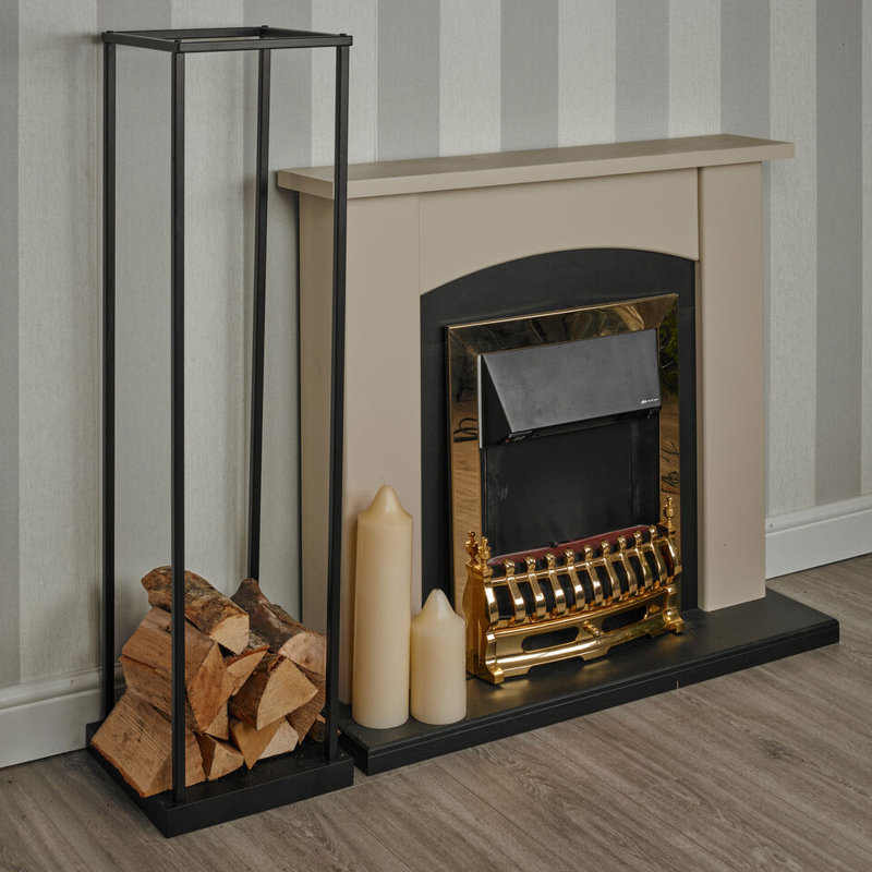 Amariyana 12.4cm W Metal Log Rack