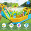 Jeu gonflable avec piscine
